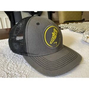 NEW Head Hilton Head Island SC Trucker Hat Gray Black Snapback Cap Mens